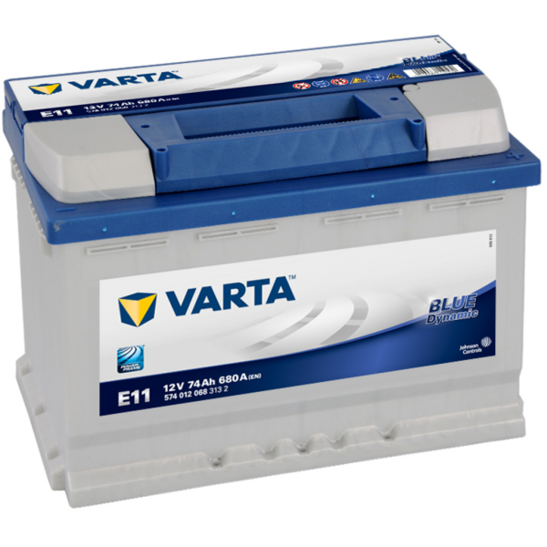 Batería Varta E11 - 12V 74Ah (C20) 680A