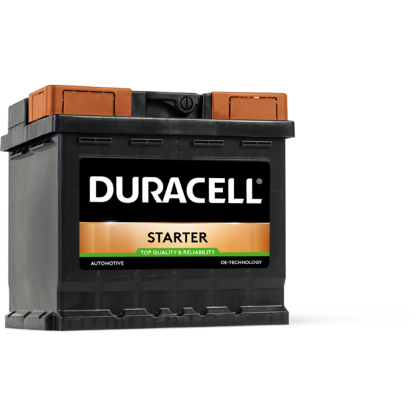 Batería Duracell DS45H Starter. 12V - 45Ah/400A (EN) Caja L1