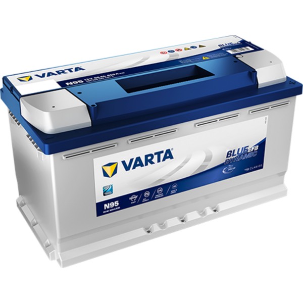 Batería Varta N95 Blue Dynamic Efb. 12V - 95Ah/850A (EN) Caja L5 (353x175x190mm)