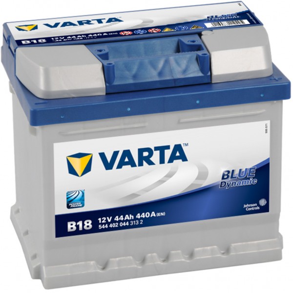 Batería Varta Blue Dynamic B18. 12V - 44Ah/440A (EN) Caja LB1 (207x175x175mm)