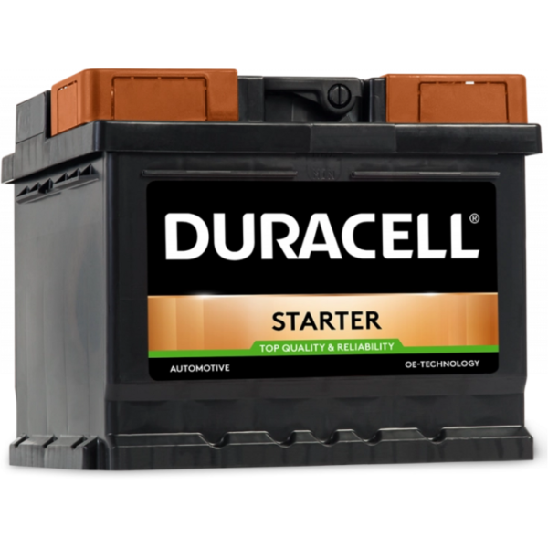 Batería Duracell DS62 Starter. 12V - 62Ah/510A (EN) Caja L2