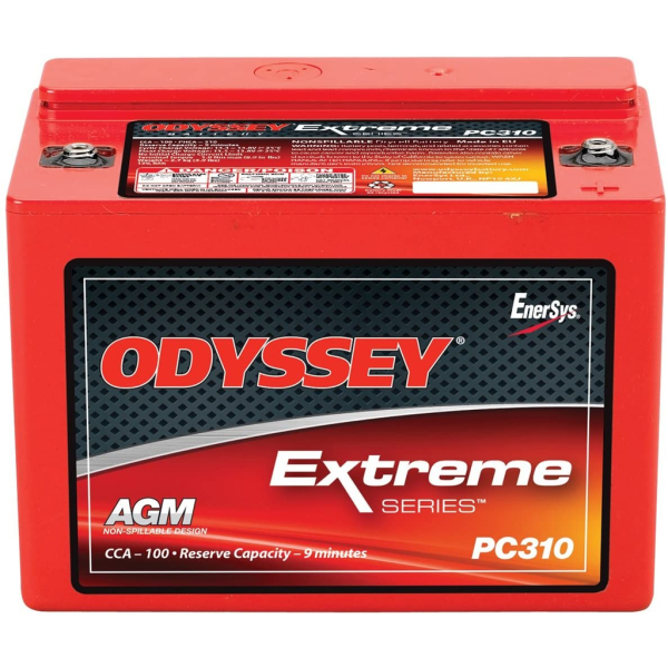 Batería Odyssey Extreme Series PC310. 12V - 8Ah/100A (EN) (138x86x101mm)