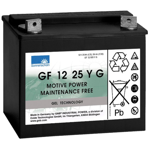 Batería Sonnenschein GF12025Y . 12V - 28Ah (197x132x180mm)