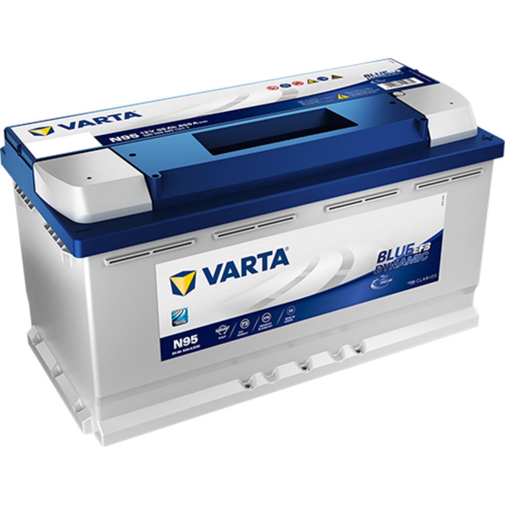Batería Start-Stop AGM 95Ah 12v VARTA G14 Arranque Coche - Low Cost Energy