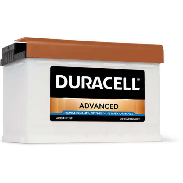 Batería Duracell DA77H Advanced. 12V - 77Ah/700A (EN) Caja L3