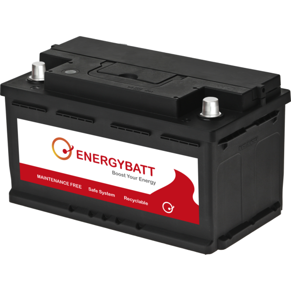 Batería Energybatt EBLB480720D. 12V - 80Ah/720A (EN) Caja LB4