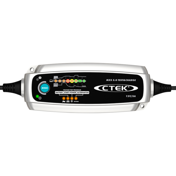 Cargador Ctek MXS5.0T. 12V