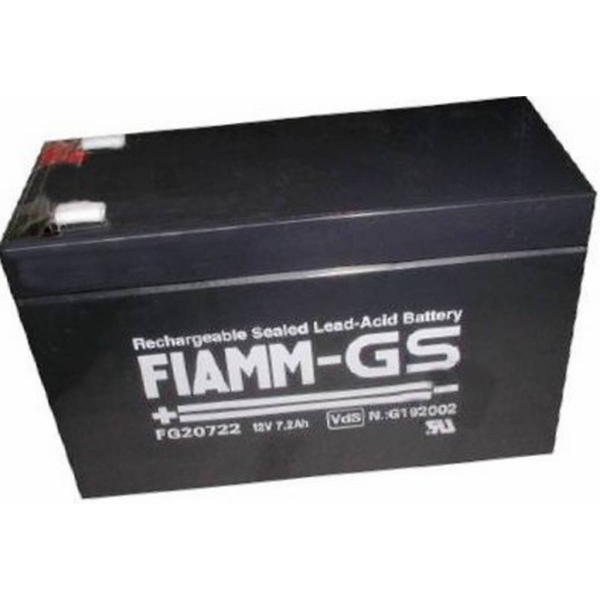 Batería Fiamm FG20722 . 12V - 7.2Ah (151x65x101mm)