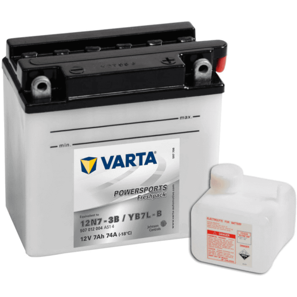 Batería Varta YB7L-B Motocicleta. 12V