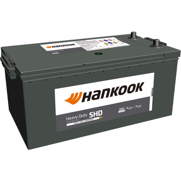 Batería Hankook SHD72512 . 12V - 225Ah/1150A (EN) Caja C (516x274x216mm)