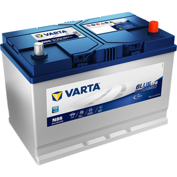 Batería Varta N85 Blue Dynamic Efb. Tecnología EFB. 12V - 85Ah/800A (EN) 585 501 080 D84 2 Caja D31