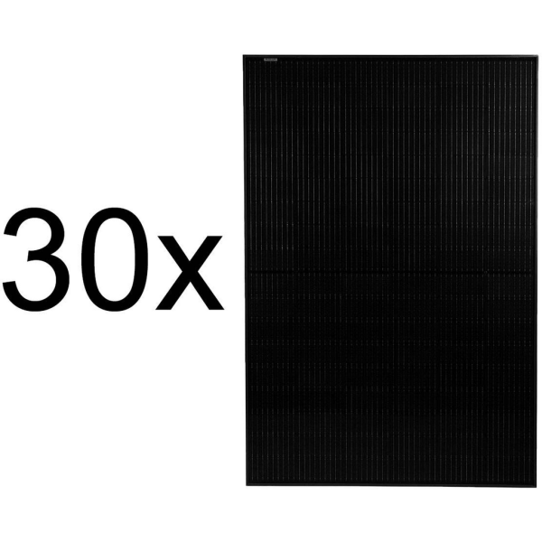 Kit placas solares 12000 W Sunpro Mono Full Black (30x)