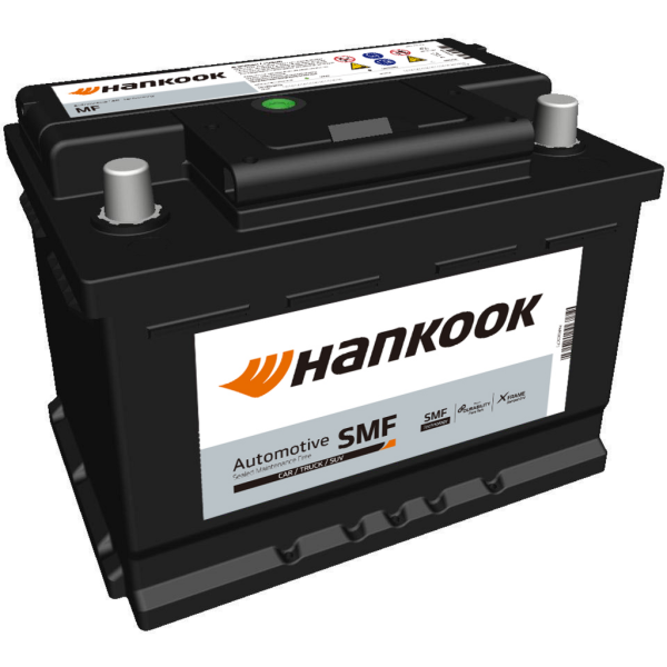 Batería Hankook MF55457. 12V - 54Ah/480A (EN) Caja LB2