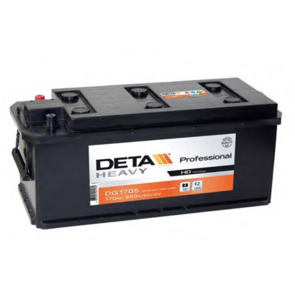 Batería Deta DG1705 Start Pro. 12V - 170Ah/950A (EN) (514x218x210mm)