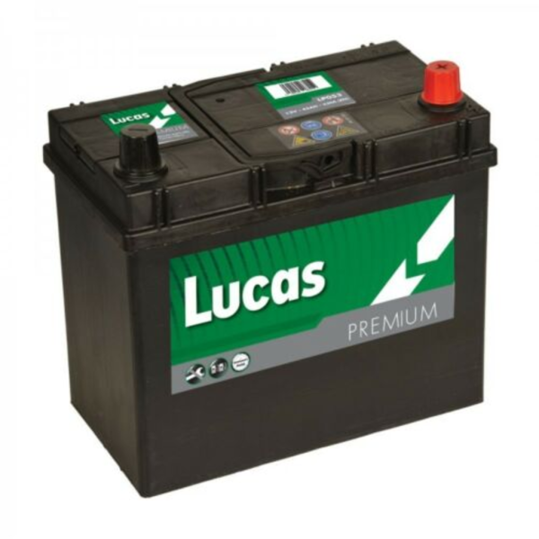 Batería Lucas LP053 Premium. 12V - 45Ah/390A (EN) Caja B24 (234x128x220mm)