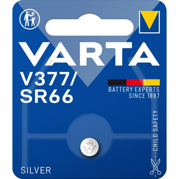 Pila Varta V377Sr66 - 1 Ud 1,55V
