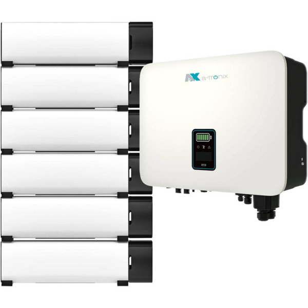 Kit inversor híbrido 3600 W a-TroniX Hybridpower con batería de 11.5 kWh
