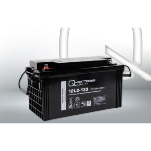 Batería Qbatteries 12LC-130 Agm Deep Cycle Battery. Tecnología AGM. 12V - 128Ah (407x177x225mm)