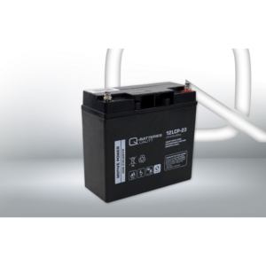 Batería Qbatteries 12LCP-23 Agm Deep Cycle Battery. Tecnología AGM. 12V - 23Ah (181x77x167mm)