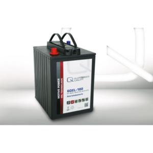 Batería Qbatteries 6GEL-180 Gel Traction Battery. Tecnología GEL. 6V (242x190x275mm)
