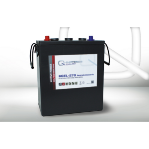 Batería Qbatteries 6GEL-270 Gel Traction Battery. Tecnología GEL. 6V (311x181x360mm)