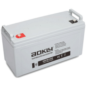Batería Aokly 6GFM120G Gel Vrla. Tecnología GEL. 12V - 120Ah (409x177x207mm)