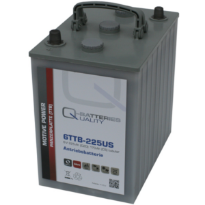 Batería Qbatteries 6TTB-225US Tubular Plate Battery. 6V - 225Ah (260x180x275mm)