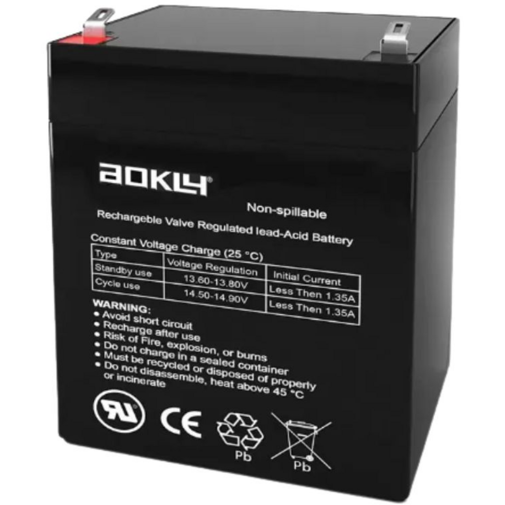 Batería Aokly 6FM2.9 Agm Vrla Battery. Tecnología AGM. 12V - 2,9Ah (80x56x99mm) 1 Batería Aokly 6FM2.9 Agm Vrla Battery. Tecnología AGM. 12V - 2,9Ah (80x56x99mm)