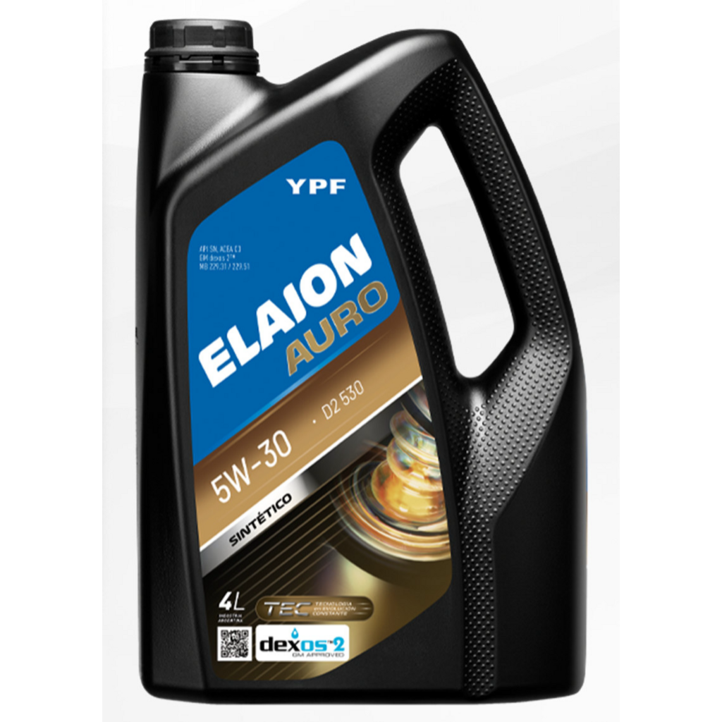 Lubricante Elaion Auro D2 530 5W30 YPF 1L 1 Lubricante Elaion Auro D2 530 5W30 YPF 1L