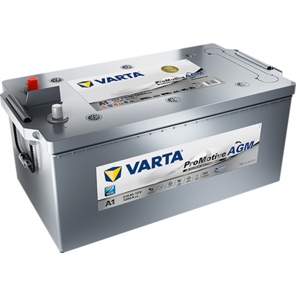 Batería Varta A1 Promotive Agm. Tecnología AGM. 12V - 210Ah/1200A (EN) 710 901 120 E65 2 Caja C 6 Batería Varta A1 Promotive Agm. Tecnología AGM. 12V - 210Ah/1200A (EN) 710 901 120 E65 2 Caja C - Imagen 6