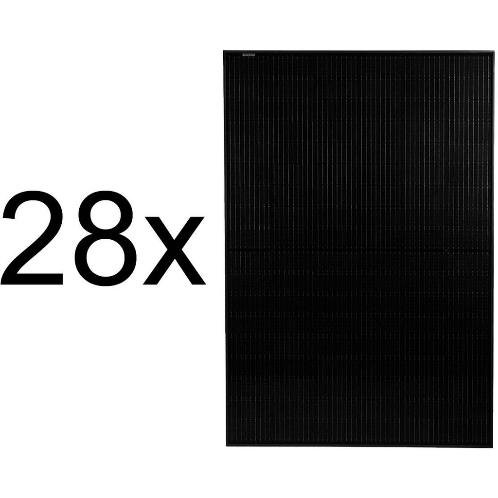 Kit placas solares 11200 W Sunpro Mono Full Black (28x) 3 Kit placas solares 11200 W Sunpro Mono Full Black (28x) - Imagen 3