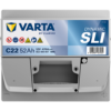 Batería Varta C22 Blue Dynamic. 12V - 52Ah/470A (EN) 552 400 047 313 2 Caja L1