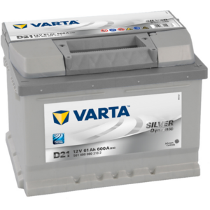Batería Varta D21 Silver Dynamic. 12V - 61Ah/600A (EN) 561 400 060 316 2 Caja LB2