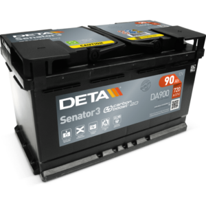 Batería Deta DA900 Senator 3. 12V - 90Ah/720A (EN) Caja L4