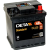 Batería de coche DETA Standard DC400 12V 40Ah 320A
