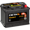 Batería Deta DC550 Standard. 12V - 55Ah/460A (EN) Caja L2