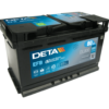 Batería Deta DL800 Efb. Tecnología EFB. 12V - 80Ah/800A (EN) Caja L4