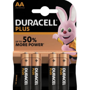 Pila Duracell Plus Aa - 4 Ud 1,5V