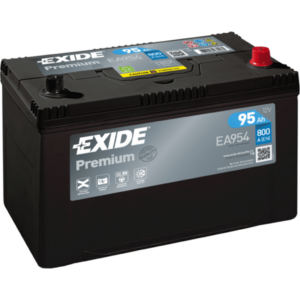 Batería Exide EA954 Premium. 12V - 95Ah/800A (EN) Caja D31