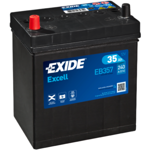 Batería Exide EB357 Excell. 12V - 35Ah/240A (EN) Caja B19