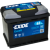 Batería de coche Exide Excell EB620 12V 62Ah 540A