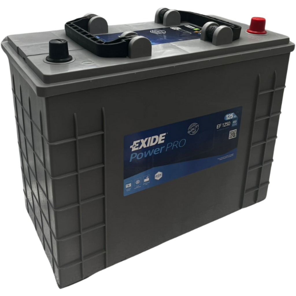Batería Exide EF1250 Power Pro. 12V - 125Ah/850A (EN) Caja D03 2 Batería Exide EF1250 Power Pro. 12V - 125Ah/850A (EN) Caja D03 - Imagen 2