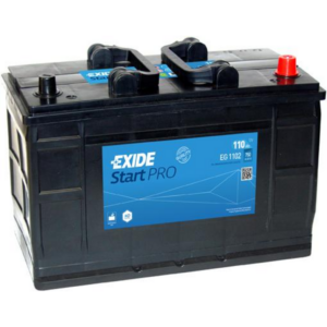 Batería Exide EG1102 Start Pro. 12V - 110Ah/720A (EN) Caja D02