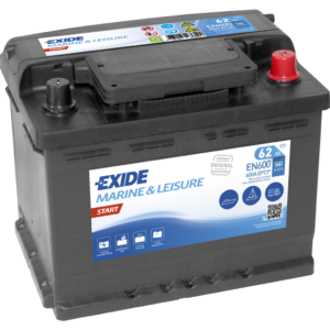 Batería Exide EN600 Marina Start. 12V - 62Ah/540A (EN) Caja L2
