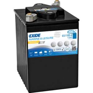 Batería Exide ES1100-6 Marina Gel. 6V - 200Ah/950A (EN) (244x190x275mm)