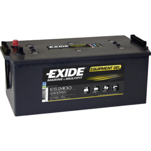 Batería Exide ES2400 Marina Gel. 12V - 210Ah/1030A (EN) (518x279x240mm)