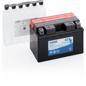 Batería Exide ET12A-BS Moto 12V Agm. 12V - 9,5Ah/130A (EN) (150x90x105mm)