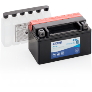 Batería Exide ETX7A-BS Moto 12V Agm. 12V - 6Ah/90A (EN) (150x90x95mm)