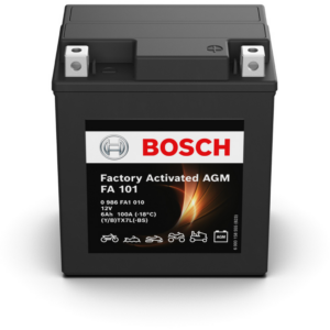 Batería Bosch FA101 - AGM. Tecnología AGM. 12V - 6Ah/100A (EN)