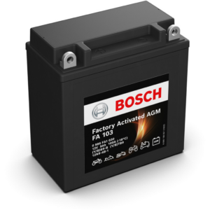 Batería Bosch FA103 - AGM. Tecnología AGM. 12V - 9Ah/100A (EN)